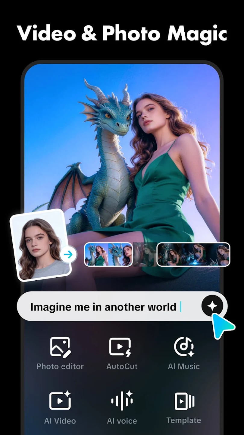 CapCut video and photo editing tools